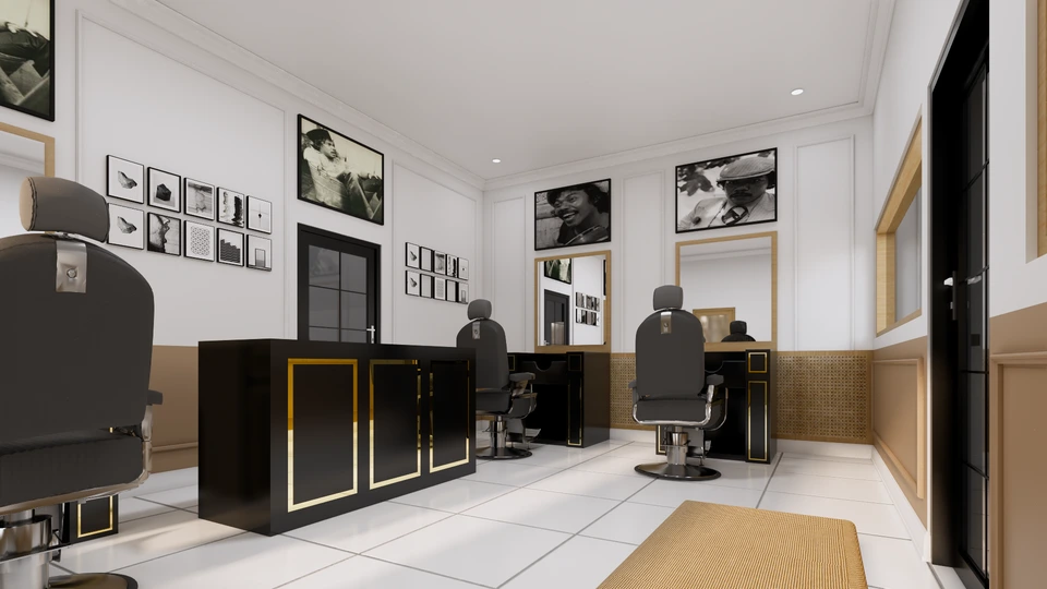 Barbershop Interior