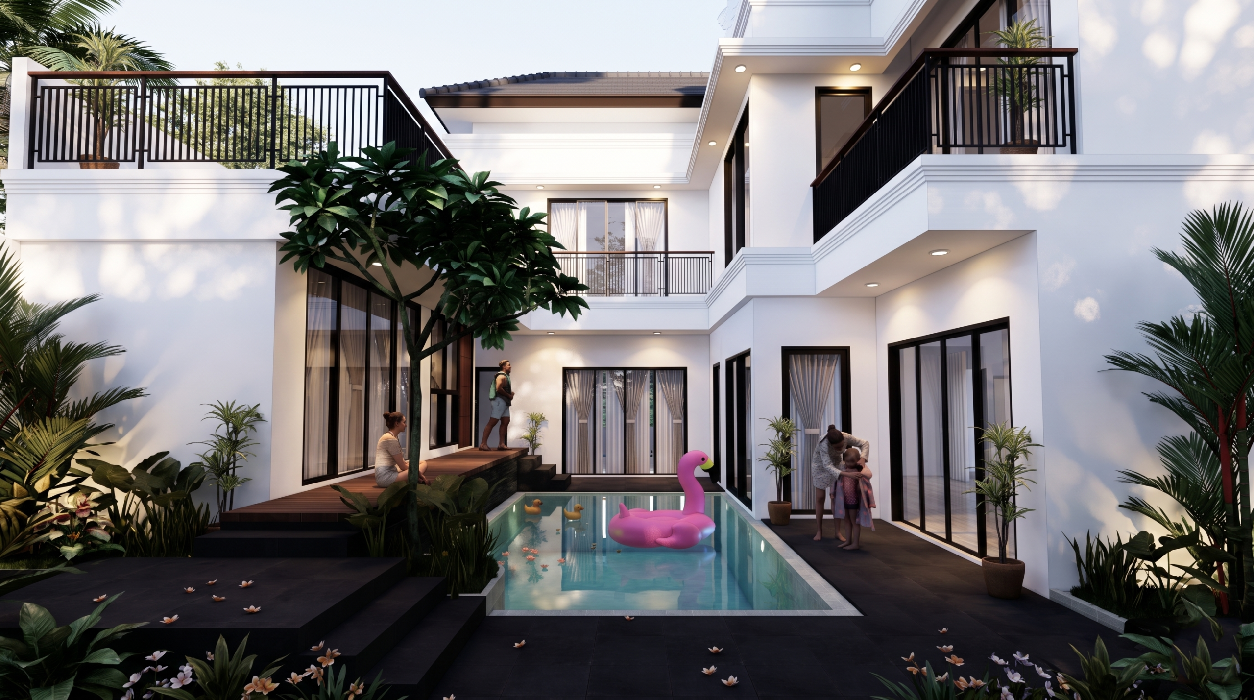 Jasa Desain Rumah Villa META ARSITEK
